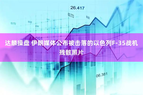 达麟操盘 伊朗媒体公布被击落的以色列F-35战机残骸照片