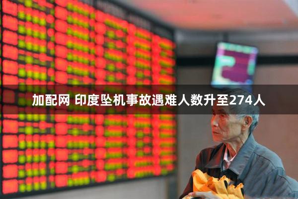 加配网 印度坠机事故遇难人数升至274人