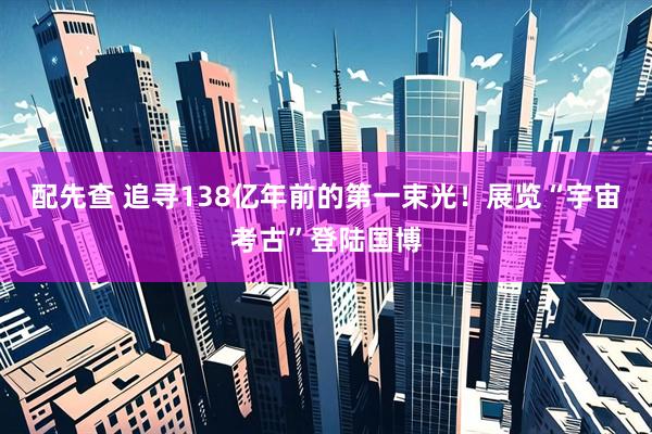 配先查 追寻138亿年前的第一束光！展览“宇宙考古”登陆国博