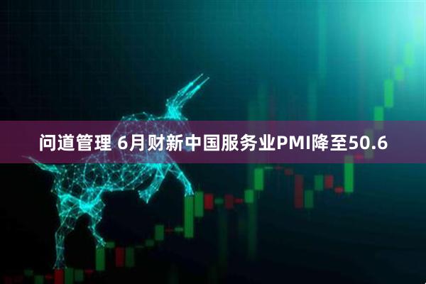 问道管理 6月财新中国服务业PMI降至50.6